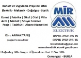 Elektrik Ruhsat Projeleri Çizimi | Mir Elektrik Bursa