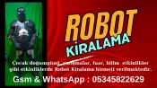 ROBOT KİRALAMA