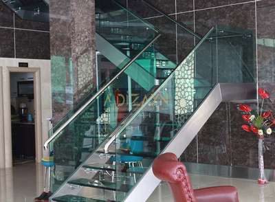 ADIZAYN Çelik Merdiven Cam Merdiven Cam Korkuluk