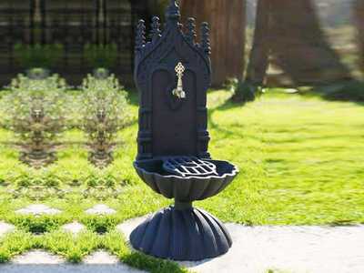 KZM Konya Kent Mobilyaları Ahşap döküm bank