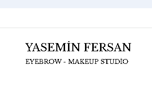 Yasemin fersan EyeBrow MakeUp Studio
